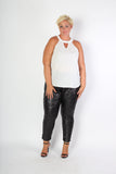 Plus Size Clothing for Women - Chic Keyhole Top - Society+ - Society Plus - Buy Online Now! - 1