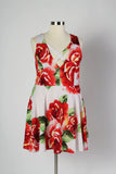 Plus Size Clothing for Women - Floral V-Neck Skater Dress - Society+ - Society Plus - Buy Online Now! - 2