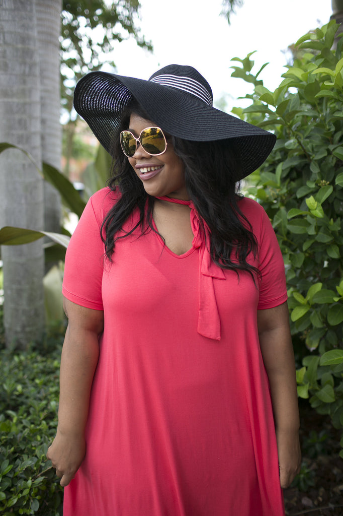 Plus Size Clothing for Women - Filled To The Brim Floppy Hat - Society+ - Society Plus - Buy Online Now! - 1