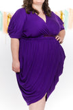 Plus Size Clothing for Women - Amethyst Tulip Dress - Society+ - Society Plus - Buy Online Now! - 4