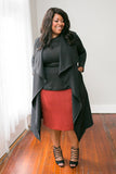 Plus Size Clothing for Women - Chicest Of Them All Vest - Black - Society+ - Society Plus - Buy Online Now! - 6
