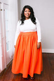 Plus Size Clothing for Women - Sheer Luck Long Sleeve Top - White - Society+ - Society Plus - Buy Online Now! - 2