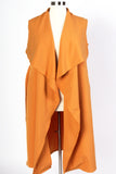 Plus Size Clothing for Women - Chicest Of Them All Vest - Mustard - Society+ - Society Plus - Buy Online Now! - 3