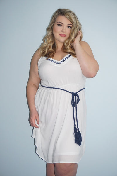 Plus Size Clothing for Women - Leaf Sun Dress by L.T.B.F - Society+ - Society Plus - Buy Online Now! - 1