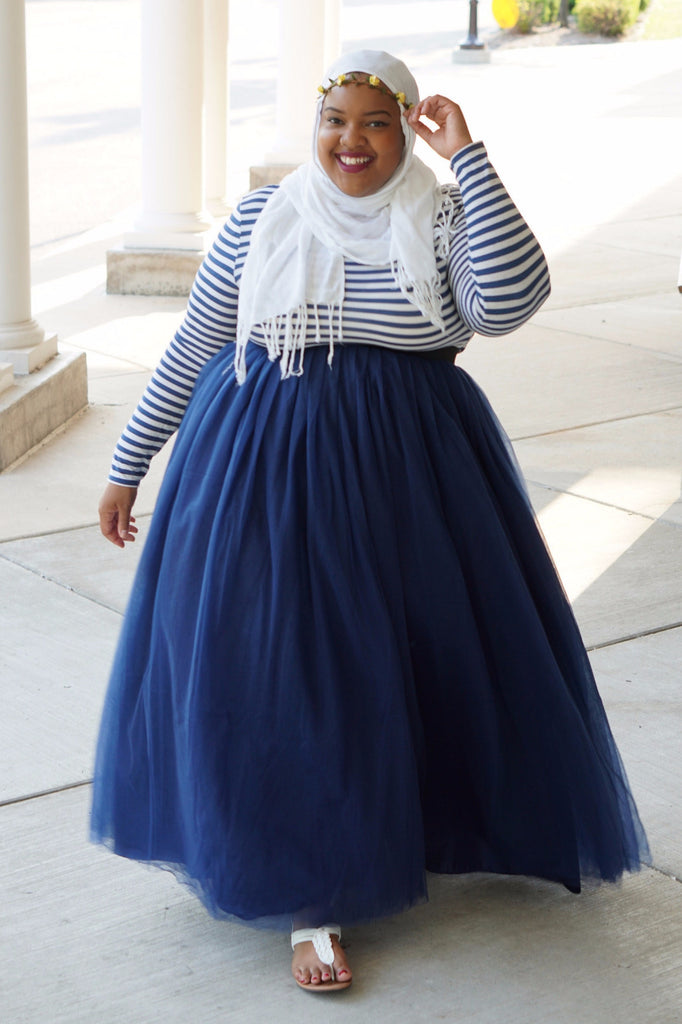 Plus Size 5-Layer Tutu Tulle Skirt by Society+ Sizes 14 to 36 – Society Plus