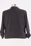 Plus Size Clothing for Women - Hadlee Structured Blazer - Black - Society+ - Society Plus - Buy Online Now! - 2