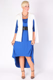 Plus Size Clothing for Women - Flowy High Low Dress - Blue - Society+ - Society Plus - Buy Online Now! - 3