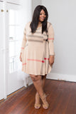Plus Size Clothing for Women - Long Sleeve Plaid Swing Dress - Society+ - Society Plus - Buy Online Now! - 2