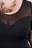 Plus Size Clothing for Women - Stunning Silhouette Dress - Society+ - Society Plus - Buy Online Now! - 4