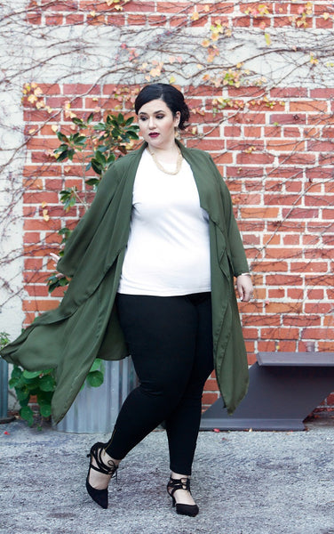 Plus Size Clothing for Women - Society+ Comfy & Chic Leggings - Black - Society+ - Society Plus - Buy Online Now! - 2