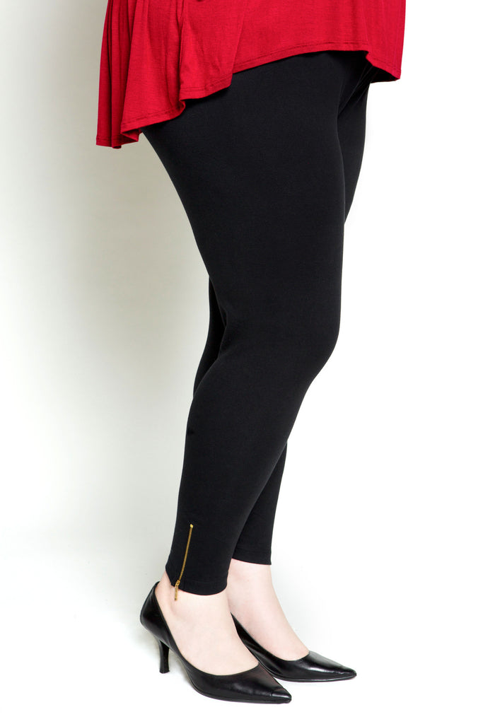 Plus Size Clothing for Women - Society+ Comfy & Chic Leggings - Black - Society+ - Society Plus - Buy Online Now! - 1