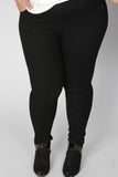 Plus Size Clothing for Women - Stretchy Black Jeggings - Society+ - Society Plus - Buy Online Now! - 2