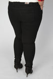 Plus Size Clothing for Women - Stretchy Black Jeggings - Society+ - Society Plus - Buy Online Now! - 3