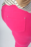 Plus Size Clothing for Women - Dark Pink Leggings - Society+ - Society Plus - Buy Online Now! - 3