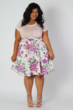 Plus Size Clothing for Women - Softest Pink Tee by Learning To Be Fearless - Society+ - Society Plus - Buy Online Now! - 1