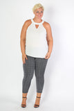 Plus Size Clothing for Women - Patterned Leggings - Society+ - Society Plus - Buy Online Now! - 1