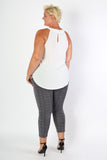Plus Size Clothing for Women - Patterned Leggings - Society+ - Society Plus - Buy Online Now! - 3