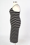 Plus Size Clothing for Women - Tailor Made Striped Dress - Black - Society+ - Society Plus - Buy Online Now! - 3