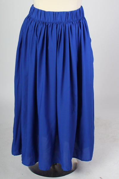 Plus Size Clothing for Women - Cobalt Blue Twirl Skirt - Society+ - Society Plus - Buy Online Now! - 3