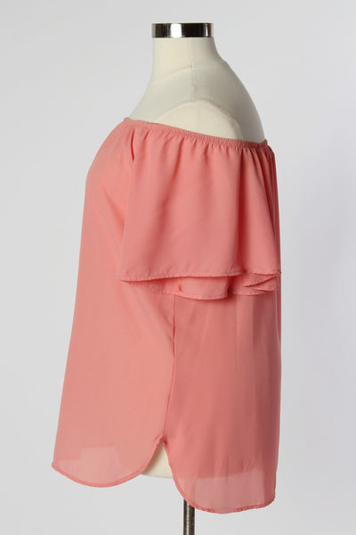 Plus Size Clothing for Women - Penny Lane Flowy Blouse - Pink - Society+ - Society Plus - Buy Online Now! - 3
