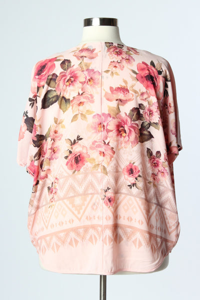 Plus Size Clothing for Women - Roses are Pink Cardigan - Society+ - Society Plus - Buy Online Now! - 4