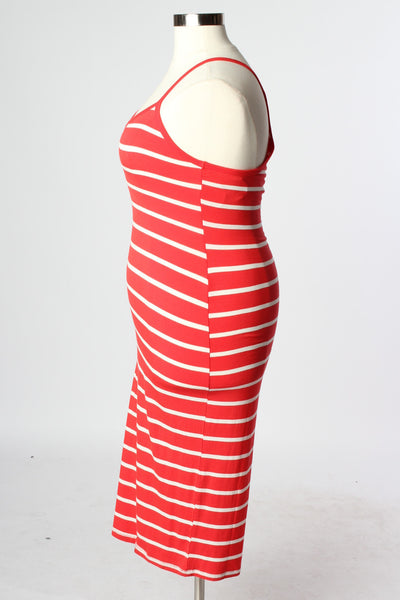 Plus Size Clothing for Women - Tailor Made Striped Dress - Coral - Society+ - Society Plus - Buy Online Now! - 4