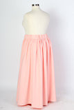 Plus Size Clothing for Women - Twirl Maxi Skirt with Pockets - Pink - Society+ - Society Plus - Buy Online Now! - 3