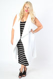 Plus Size Clothing for Women - Chicest Of Them All Vest - White - Society+ - Society Plus - Buy Online Now! - 8