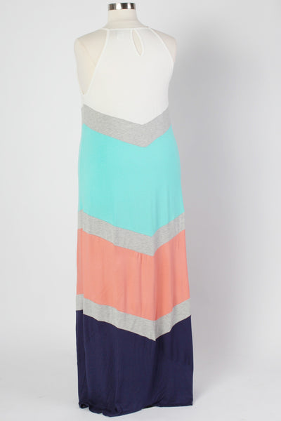 Plus Size Clothing for Women - Boardwalk Halter Maxi Dress - Society+ - Society Plus - Buy Online Now! - 3