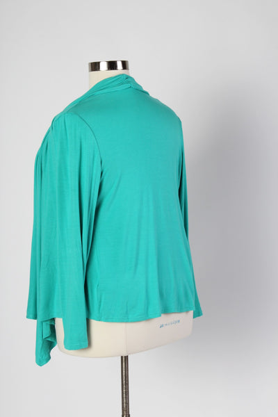 Plus Size Clothing for Women - Waterfall Cardigan - Mint - Society+ - Society Plus - Buy Online Now! - 4