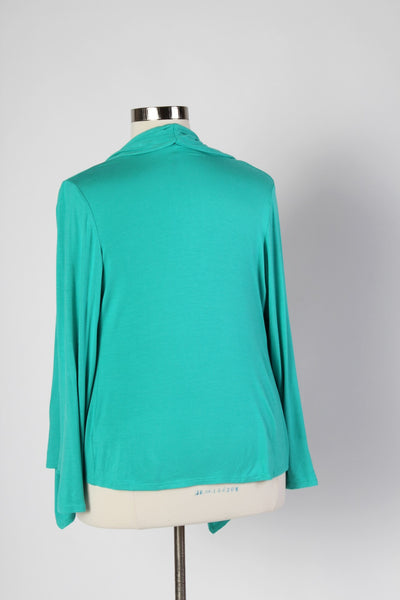 Plus Size Clothing for Women - Waterfall Cardigan - Mint - Society+ - Society Plus - Buy Online Now! - 5