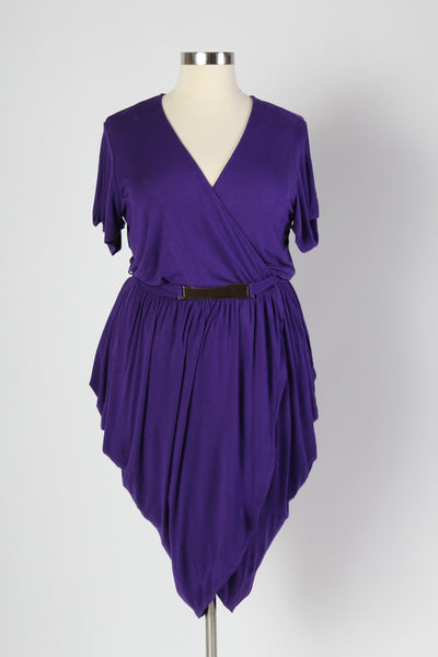 Plus Size Clothing for Women - Amethyst Tulip Dress - Society+ - Society Plus - Buy Online Now! - 6