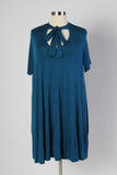 Plus Size Clothing for Women - Blueberry Bow Tie Dress - Society+ - Society Plus - Buy Online Now! - 6