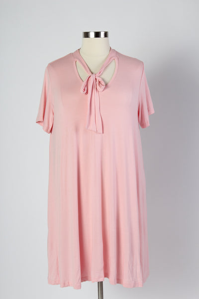 Plus Size Clothing for Women - Bubblegum Bow Tie Dress - Society+ - Society Plus - Buy Online Now! - 4