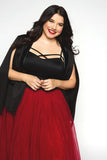 Plus Size Clothing for Women - Society+ Premium Tutu - Long Red - Society+ - Society Plus - Buy Online Now! - 3