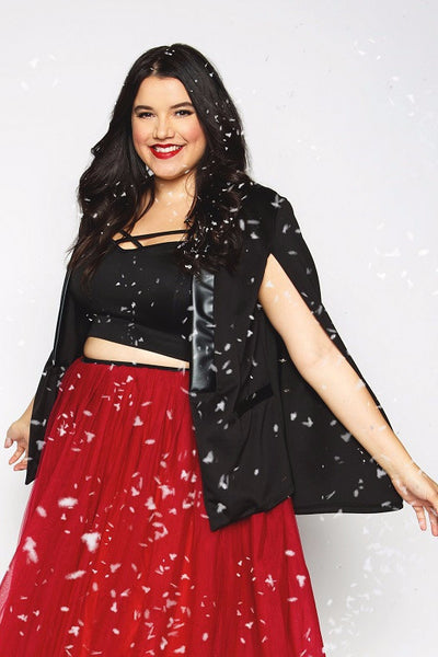 Plus Size Clothing for Women - Society+ Cape - Black - Society+ - Society Plus - Buy Online Now! - 2
