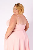 Plus Size Clothing for Women - Jessica Kane Caged Crop Top - Light Pink - Society+ - Society Plus - Buy Online Now! - 2