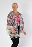 Plus Size Clothing for Women - Floral & Lace Crochet Cardigan - Society+ - Society Plus - Buy Online Now! - 4