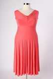 Plus Size Clothing for Women - Multiway Dress - Coral - Society+ - Society Plus - Buy Online Now! - 2