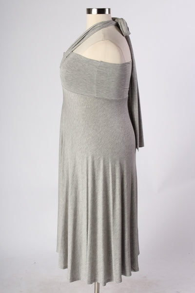 Plus Size Clothing for Women - Multiway Dress - Grey - Society+ - Society Plus - Buy Online Now! - 2