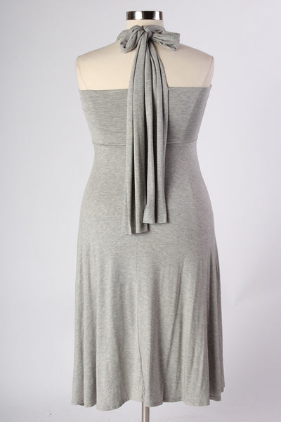 Plus Size Clothing for Women - Multiway Dress - Grey - Society+ - Society Plus - Buy Online Now! - 3
