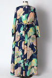 Plus Size Clothing for Women - Iris Oasis Maxi Dress - Navy/Blush - Society+ - Society Plus - Buy Online Now! - 2