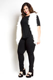 Plus Size Clothing for Women - Faux Fur Vest - Society+ - Society Plus - Buy Online Now! - 3