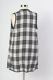 Plus Size Clothing for Women - Joplin Plaid Lightweight Vest - Society+ - Society Plus - Buy Online Now! - 2