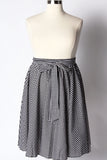 Plus Size Clothing for Women - Longbow A-line Skirt - Black/White - Society+ - Society Plus - Buy Online Now! - 2