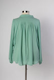 Plus Size Clothing for Women - Mary Tyler Button-Up Blouse - Sage - Society+ - Society Plus - Buy Online Now! - 2
