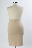 Plus Size Clothing for Women - Yacht Club Pencil Skirt - Sand - Society+ - Society Plus - Buy Online Now! - 4