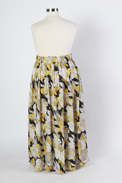 Plus Size Clothing for Women - Twirl Maxi Skirt with Pockets - Yellow - Society+ - Society Plus - Buy Online Now! - 5