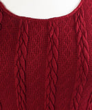 Plus Size Clothing for Women - Willa Willa Sweater Dress - Wine - Society+ - Society Plus - Buy Online Now! - 3