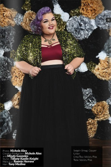 Plus Size Clothing for Women - Society+ Caged Crop Top - Burgundy - Society+ - Society Plus - Buy Online Now! - 1